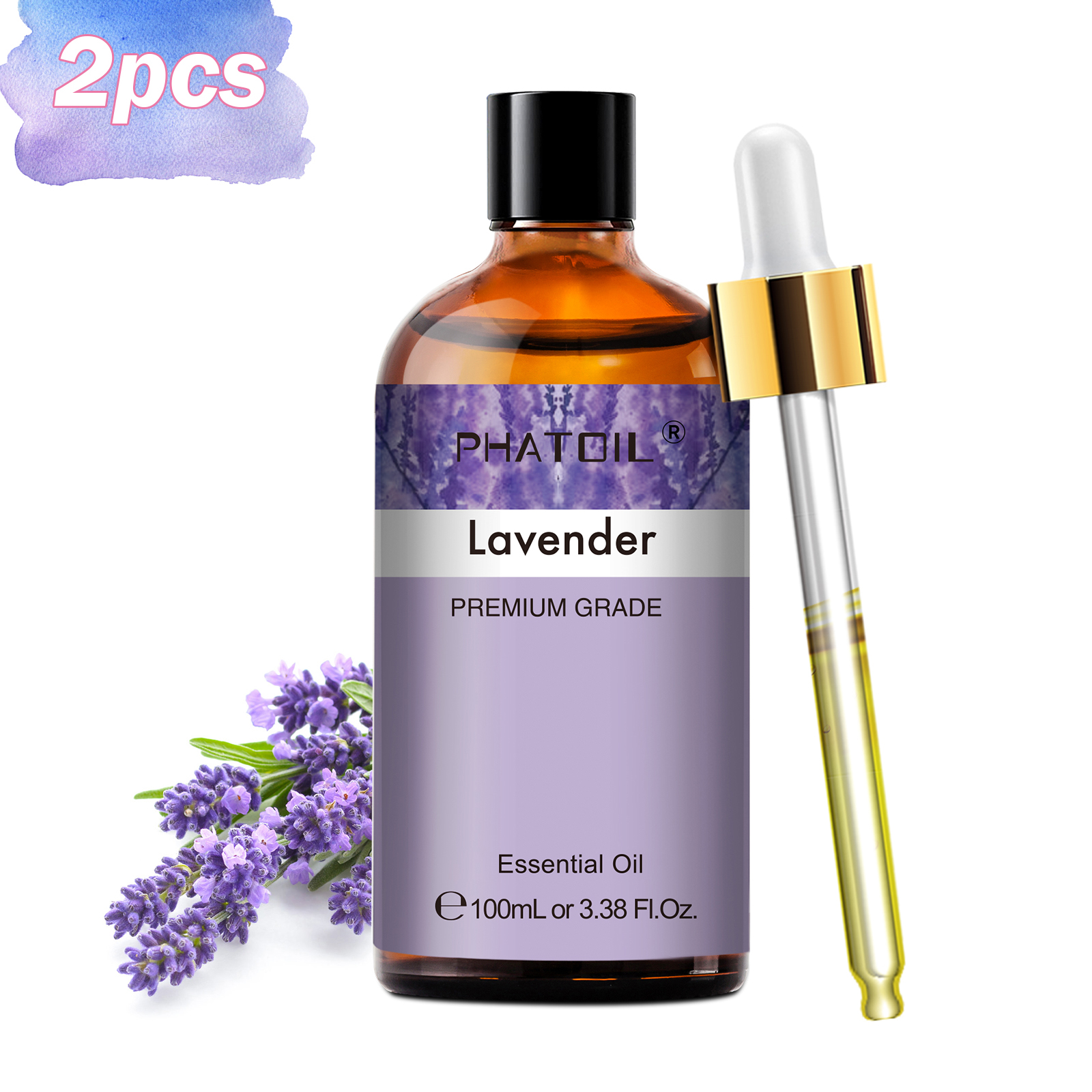Home Fragrance Eucalyptus - PHATOIL 2PCS 100ml Pure Essential Oils