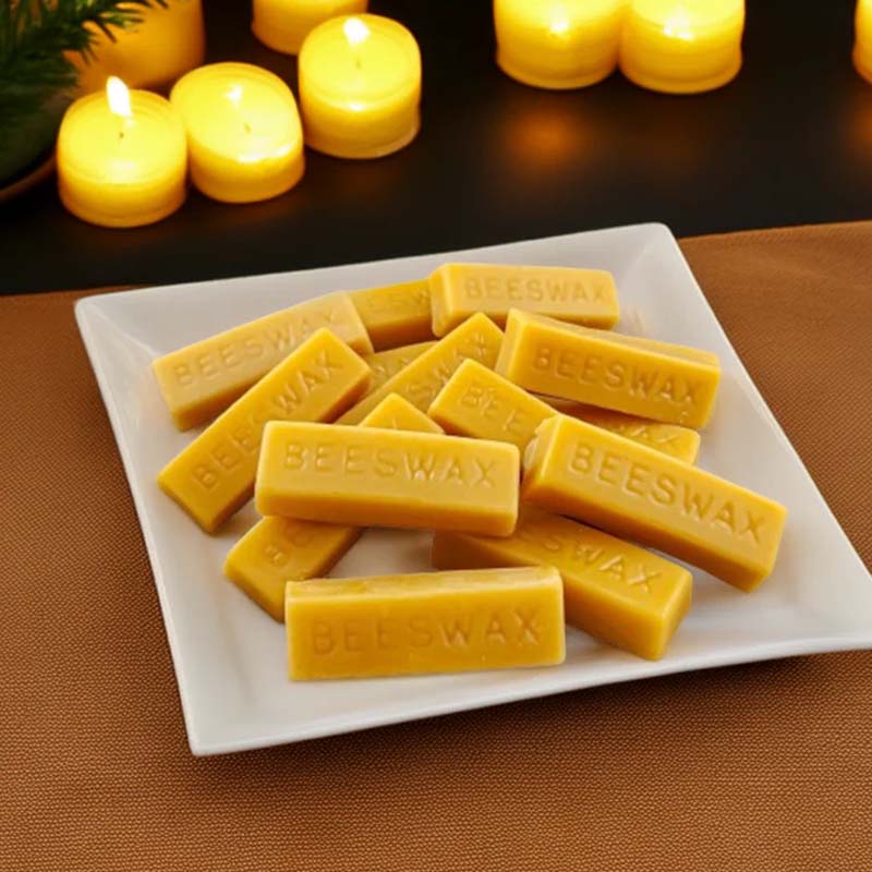 Beeswax Taper Candle - Beeswax Bar, Candle Wax Block for