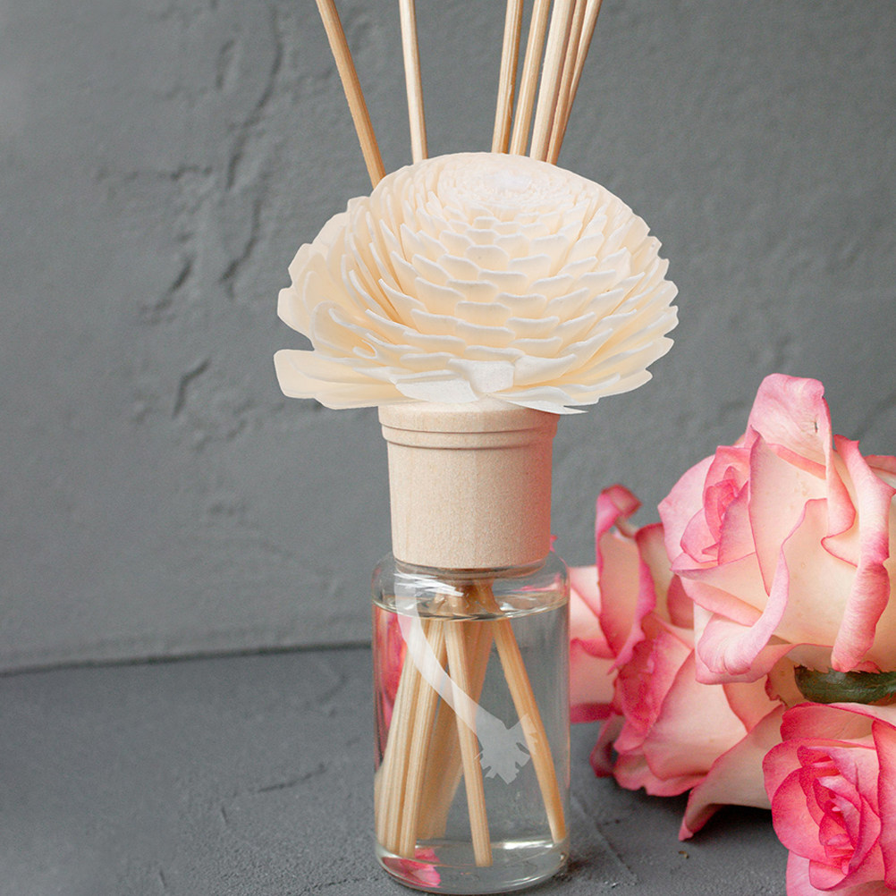 Home Fragrance Flowers - 2Pcs Bendable Cotton Rope Faux Flower