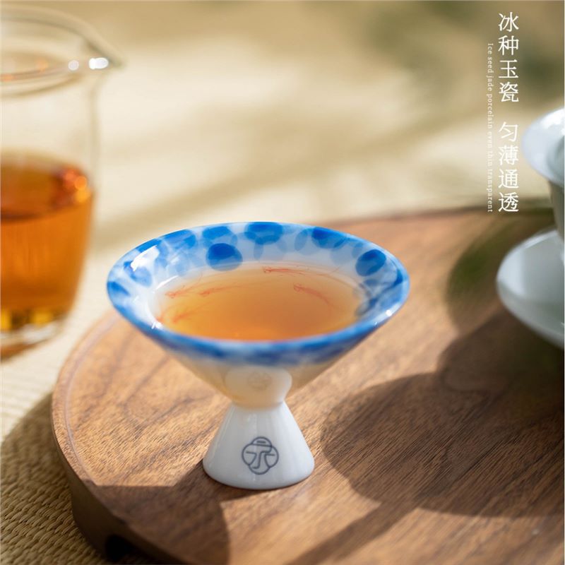 Home Fragrance Use - Ice Jade Hand-painted Fish Play Tea