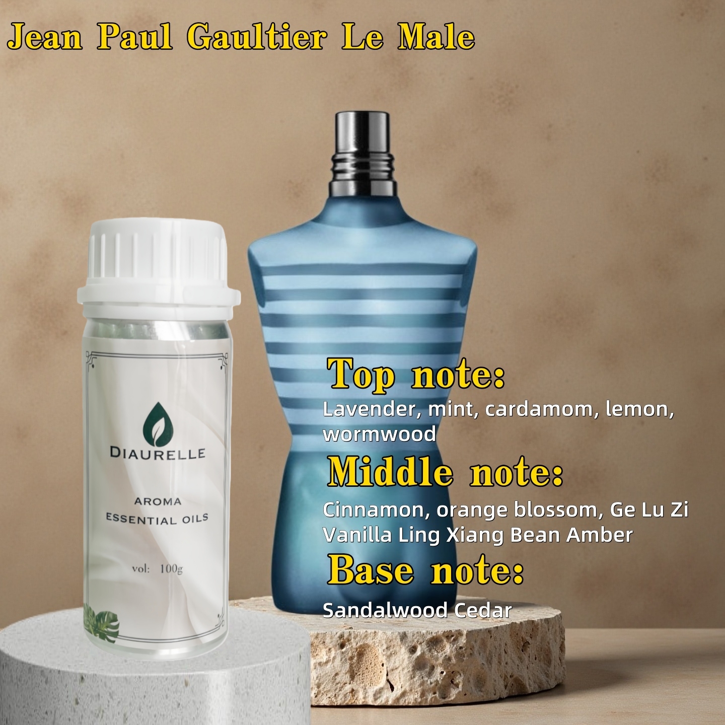 Home Fragrance With Essential Oils - 100ml Make Candle Angle Leather Angel