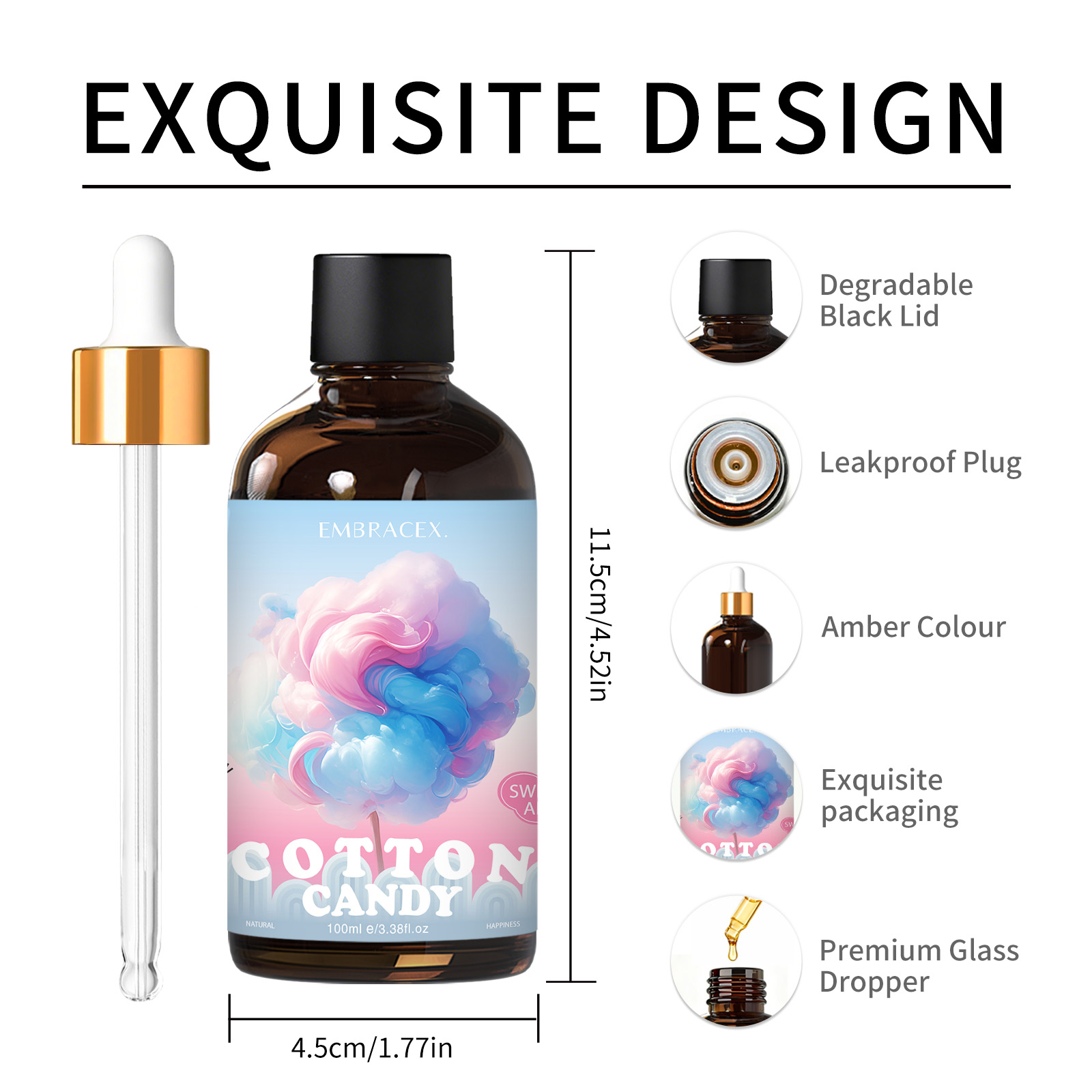 100ml Cotton Candy Essential O - огляд і ціна Home Fragrance Gift