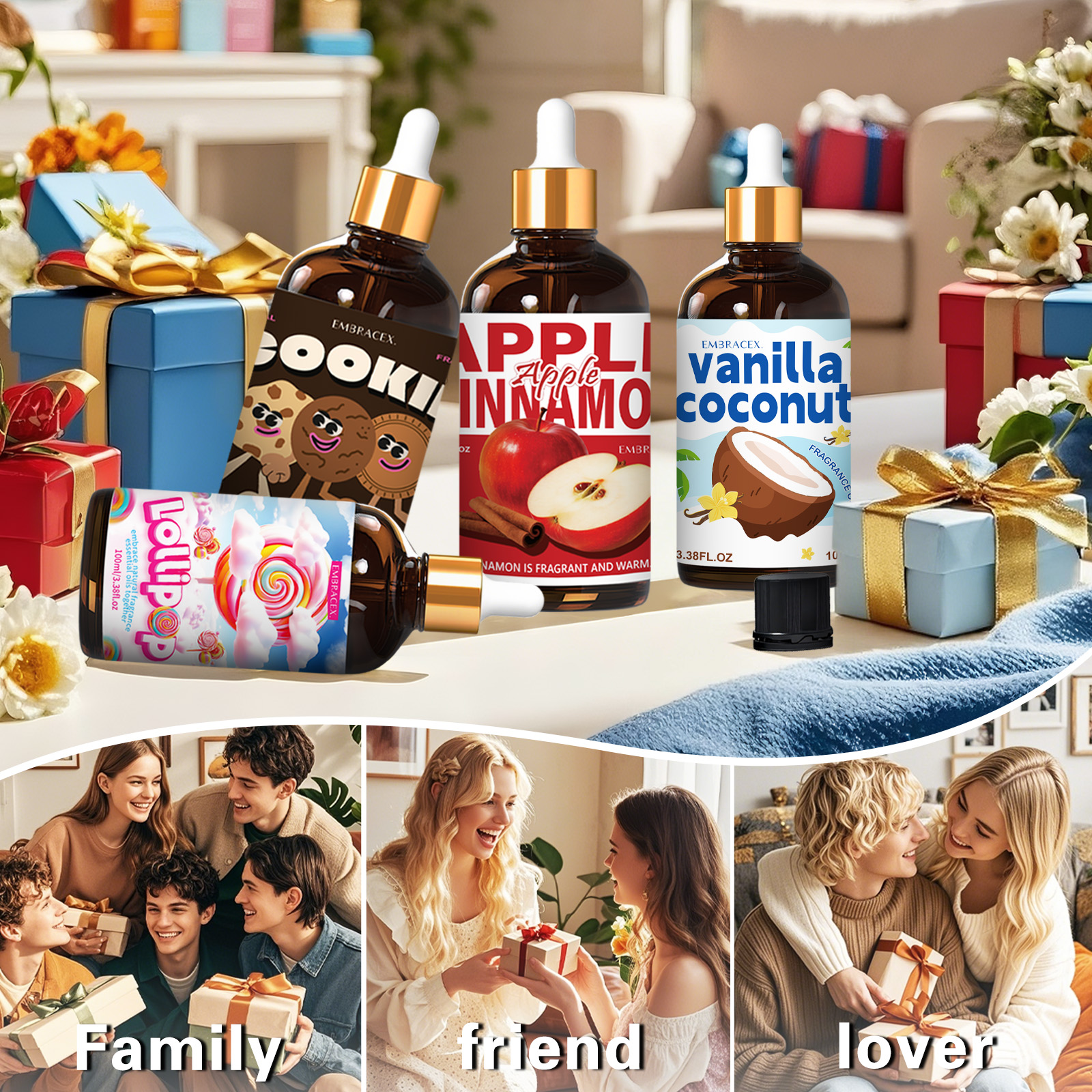 100ml Cotton Candy Essential O - огляд і ціна Home Fragrance Gift