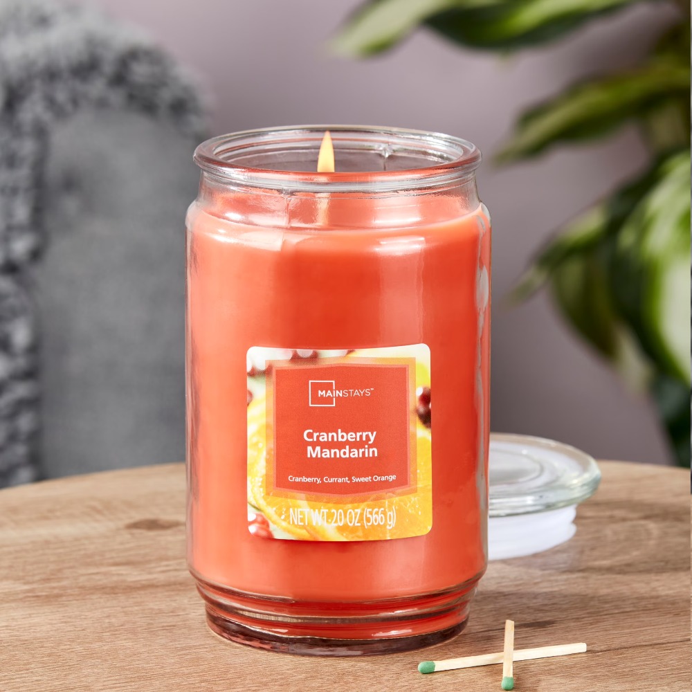 Large 20oz Cranberry Mandarin  - огляд і ціна Home Fragrance Long Lasting