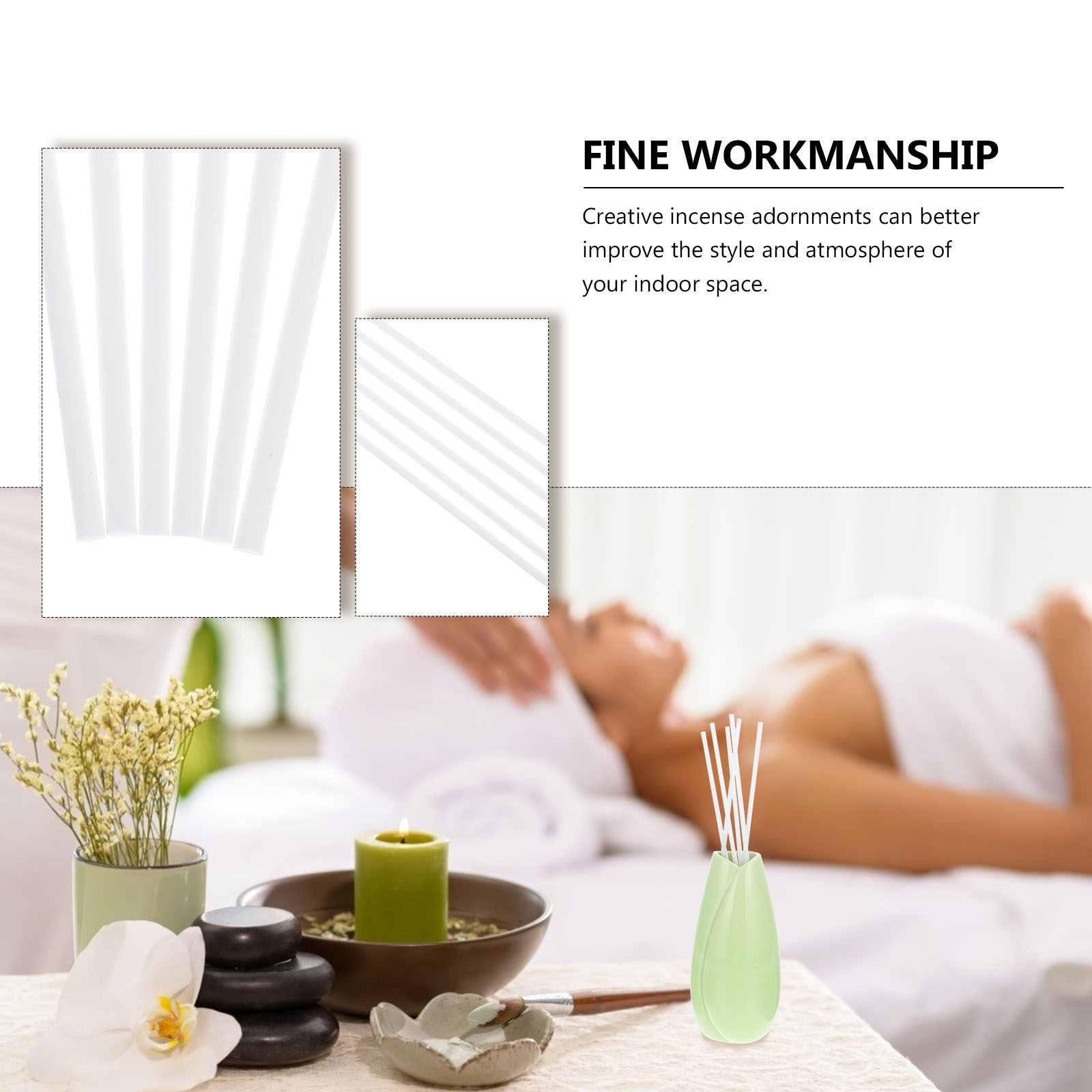 60Pcs Aroma Fiber Diffuser Sti - огляд і ціна Home Fragrance Long Lasting