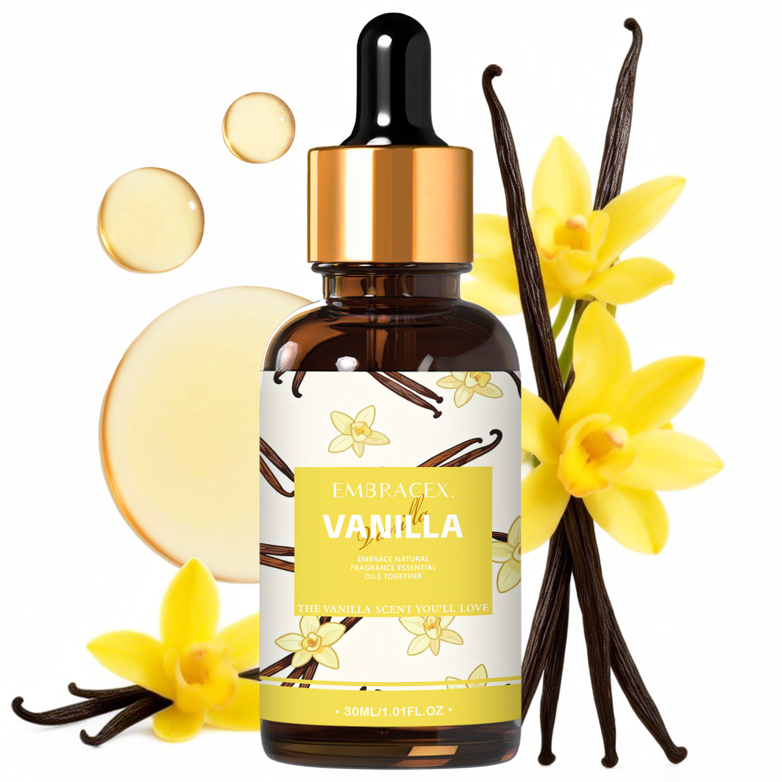 30ml Vanilla Essential Oil  Fo - огляд і ціна Home Fragrance Gift