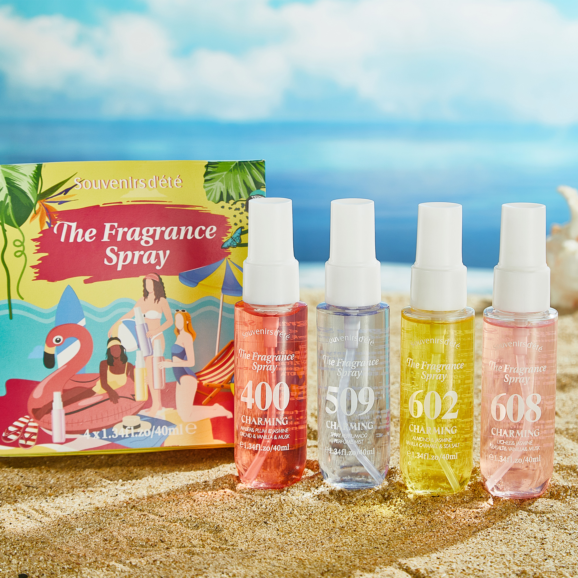 4pcs light fragrance spray set - огляд і ціна Home Fragrance Gift