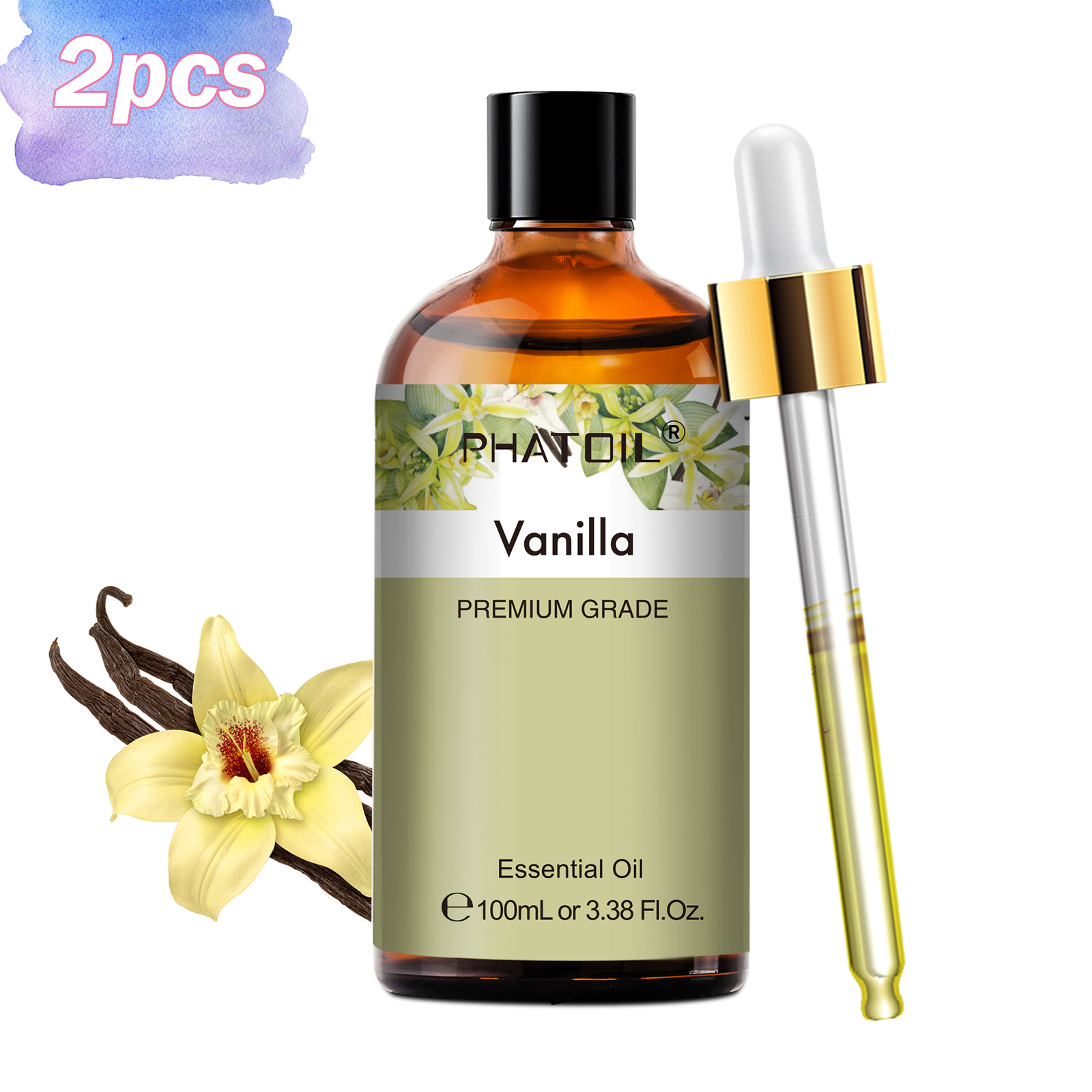 PHATOIL 2PCS 100ml Pure Essent - огляд і ціна Home Fragrance Eucalyptus