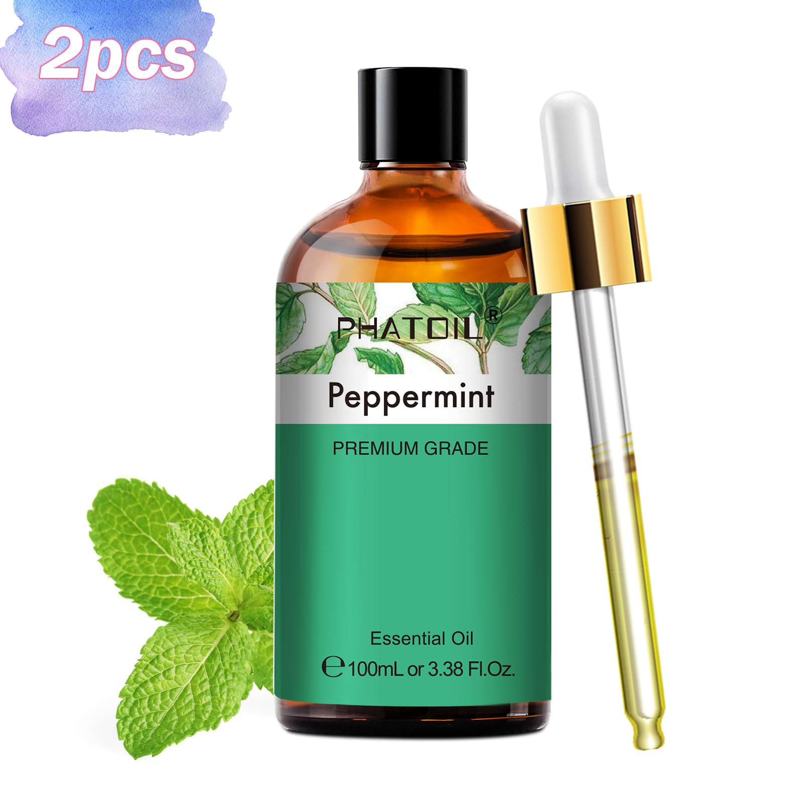 PHATOIL 2PCS 100ml Pure Essent - огляд і ціна Home Fragrance Eucalyptus