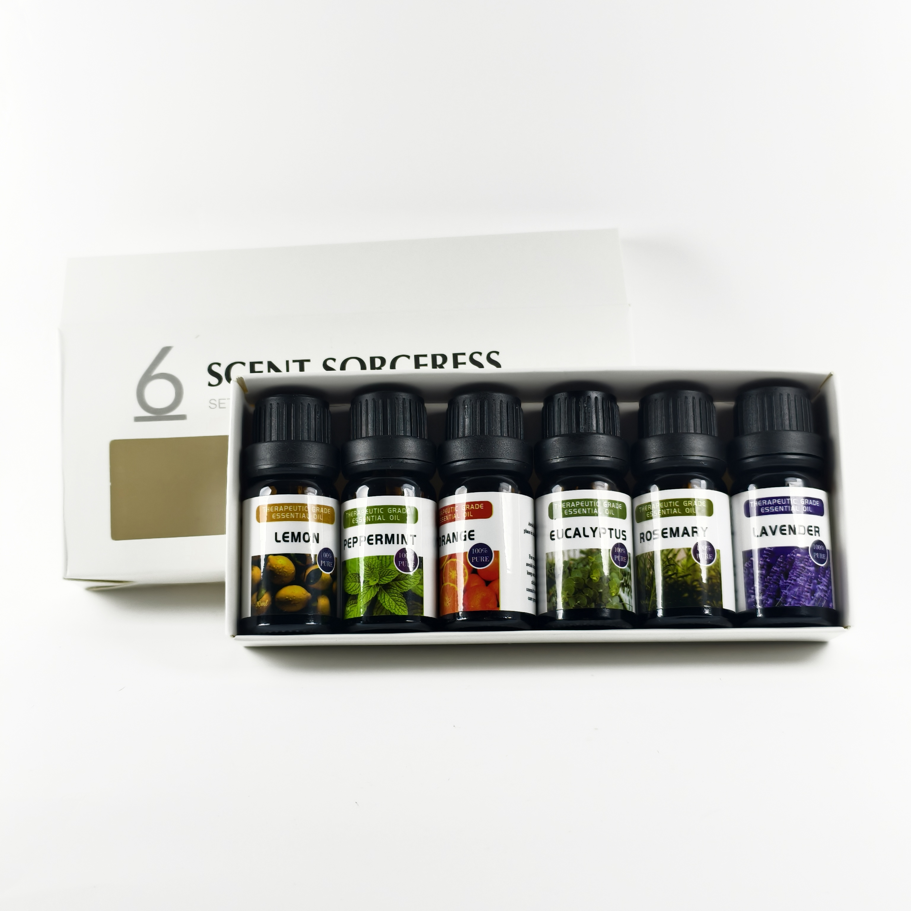 6Pcs/Set Pure Lemon Sweet Oran - огляд і ціна Home Fragrance Eucalyptus