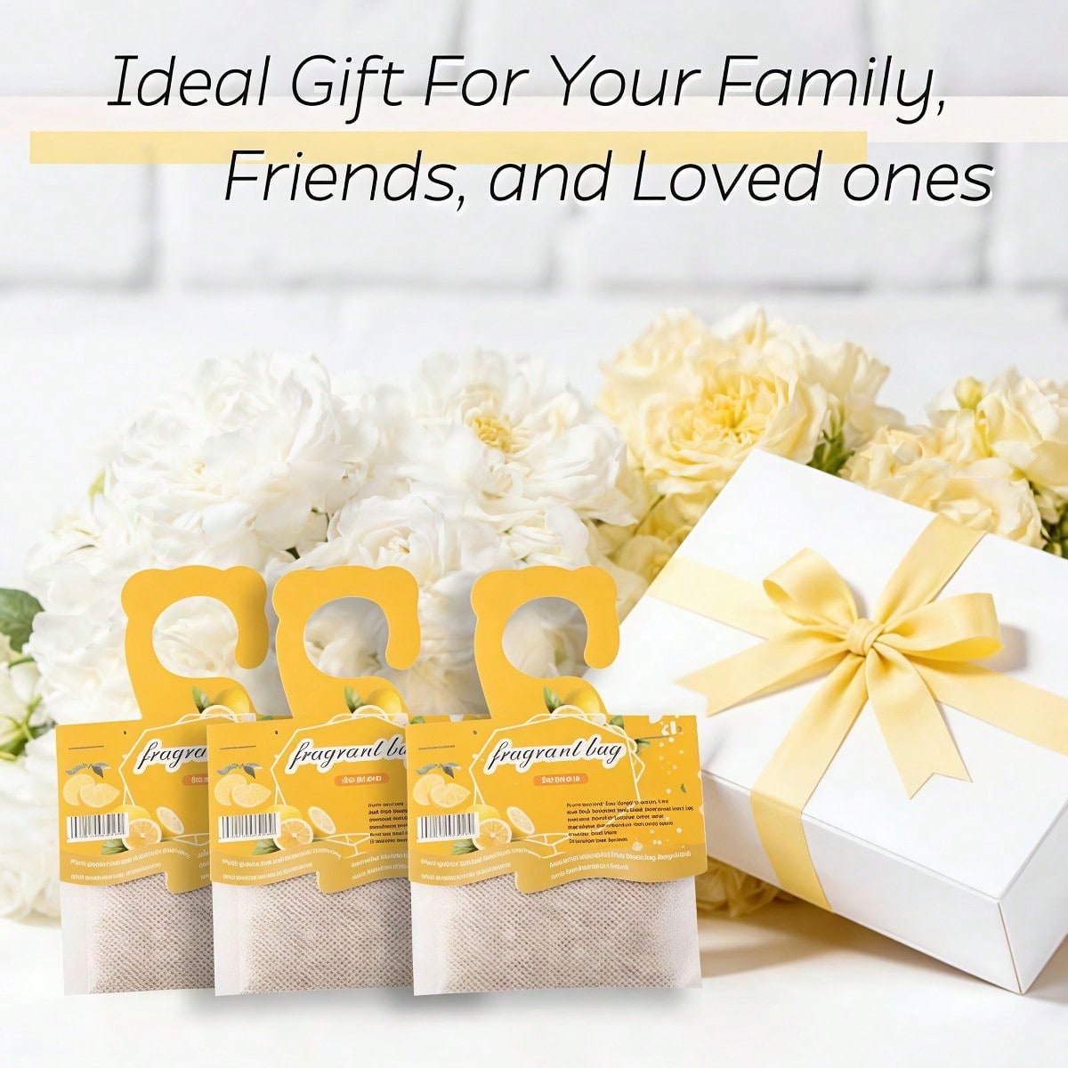 Hanging Lemon Scented Sachets, - огляд і ціна Home Fragrance Flowers