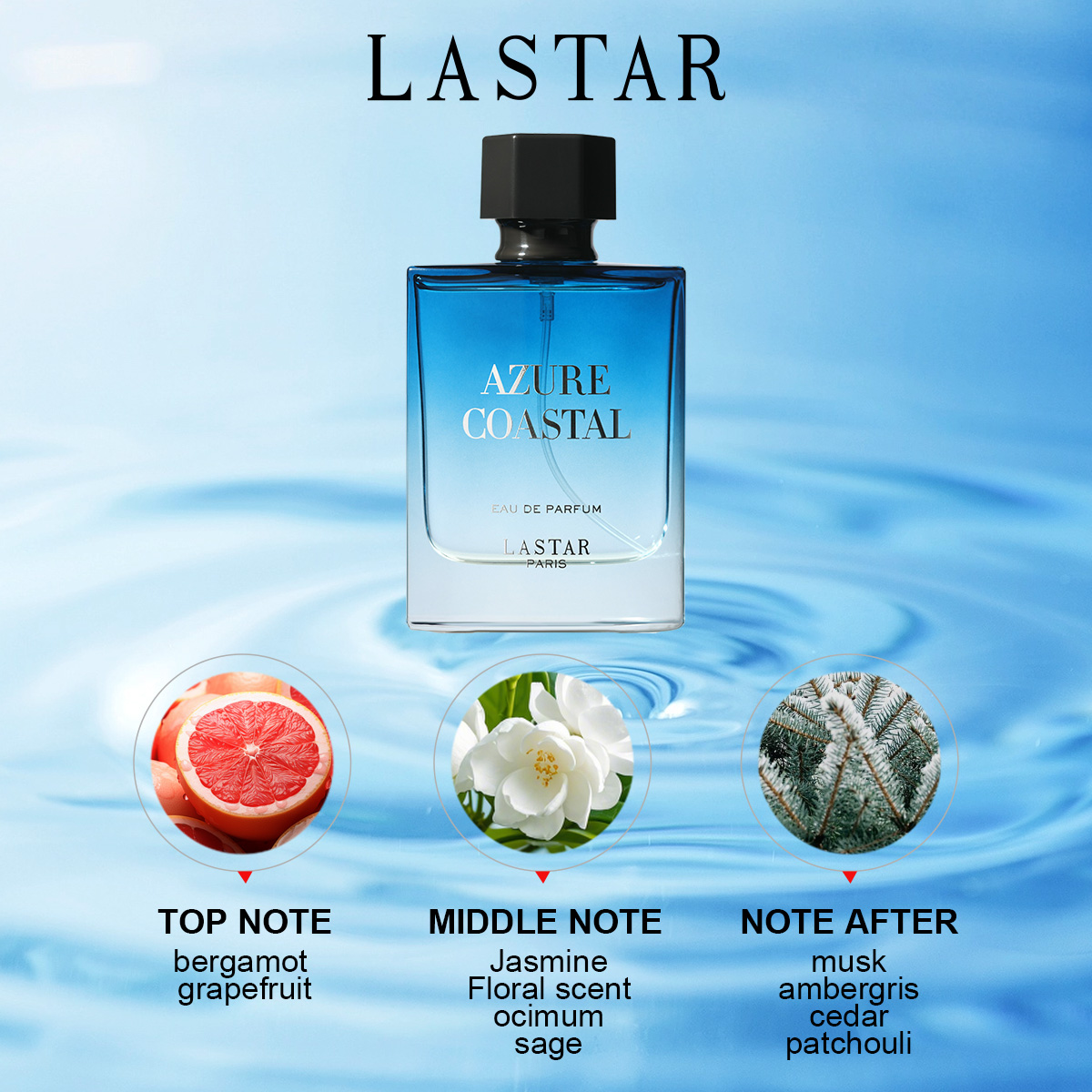 LASTAR Men Perfume, Two Bottle - огляд і ціна Home Fragrance Gift