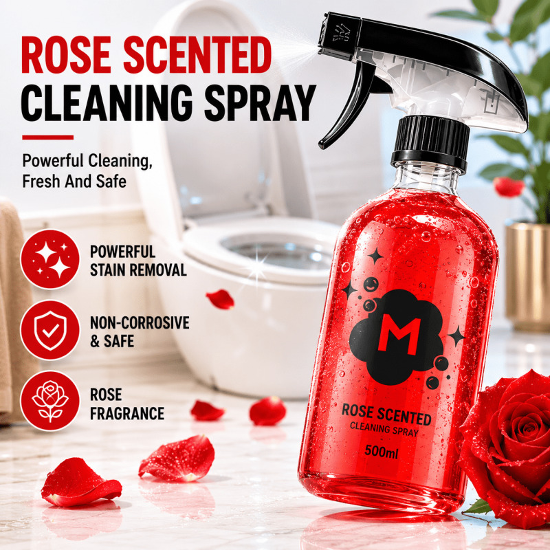 Toilet Cleaner Rose Fragrance  - огляд і ціна Home Fragrance Use
