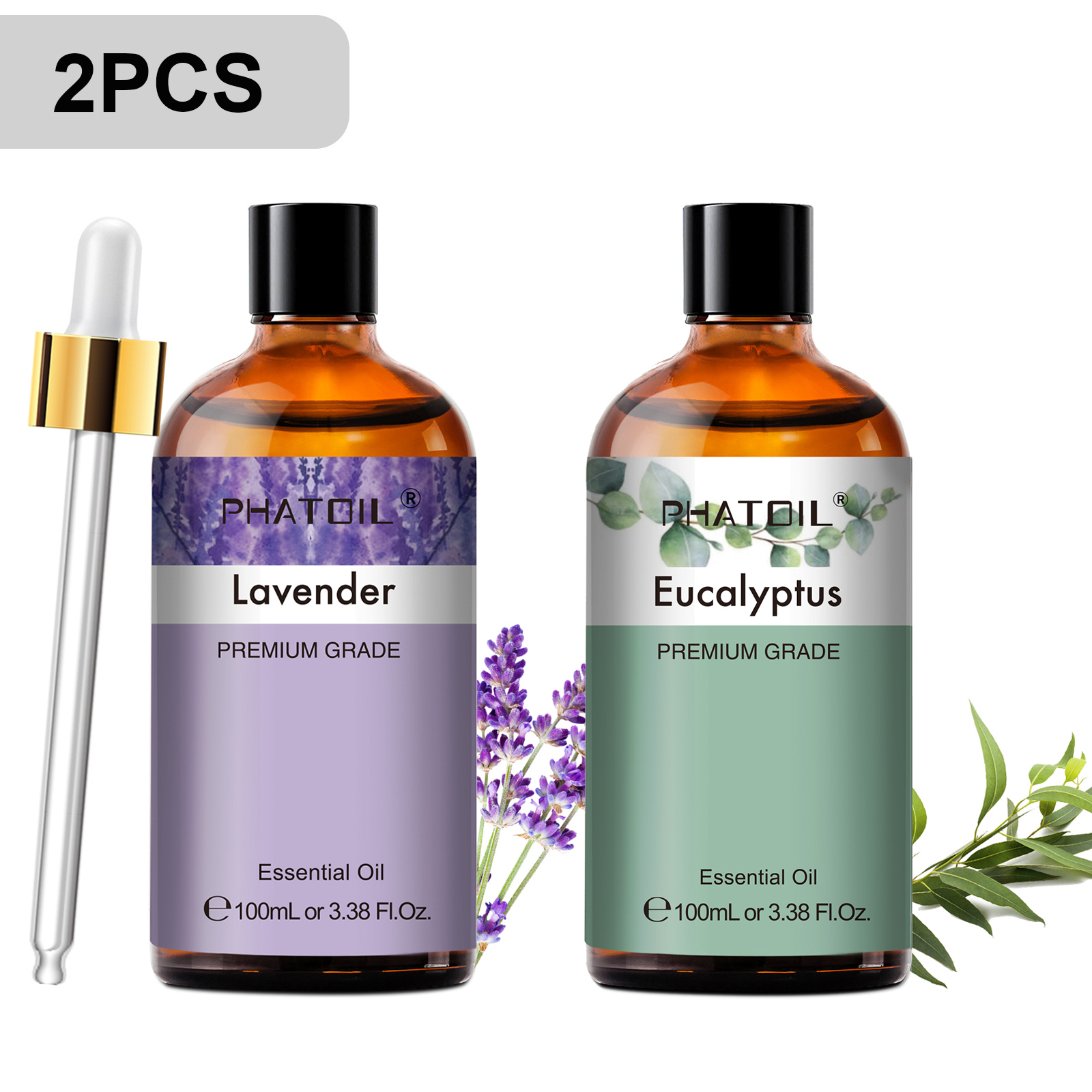 PHATOIL 2pcs/1pcs Lavender Aro - огляд і ціна Home Fragrance Eucalyptus