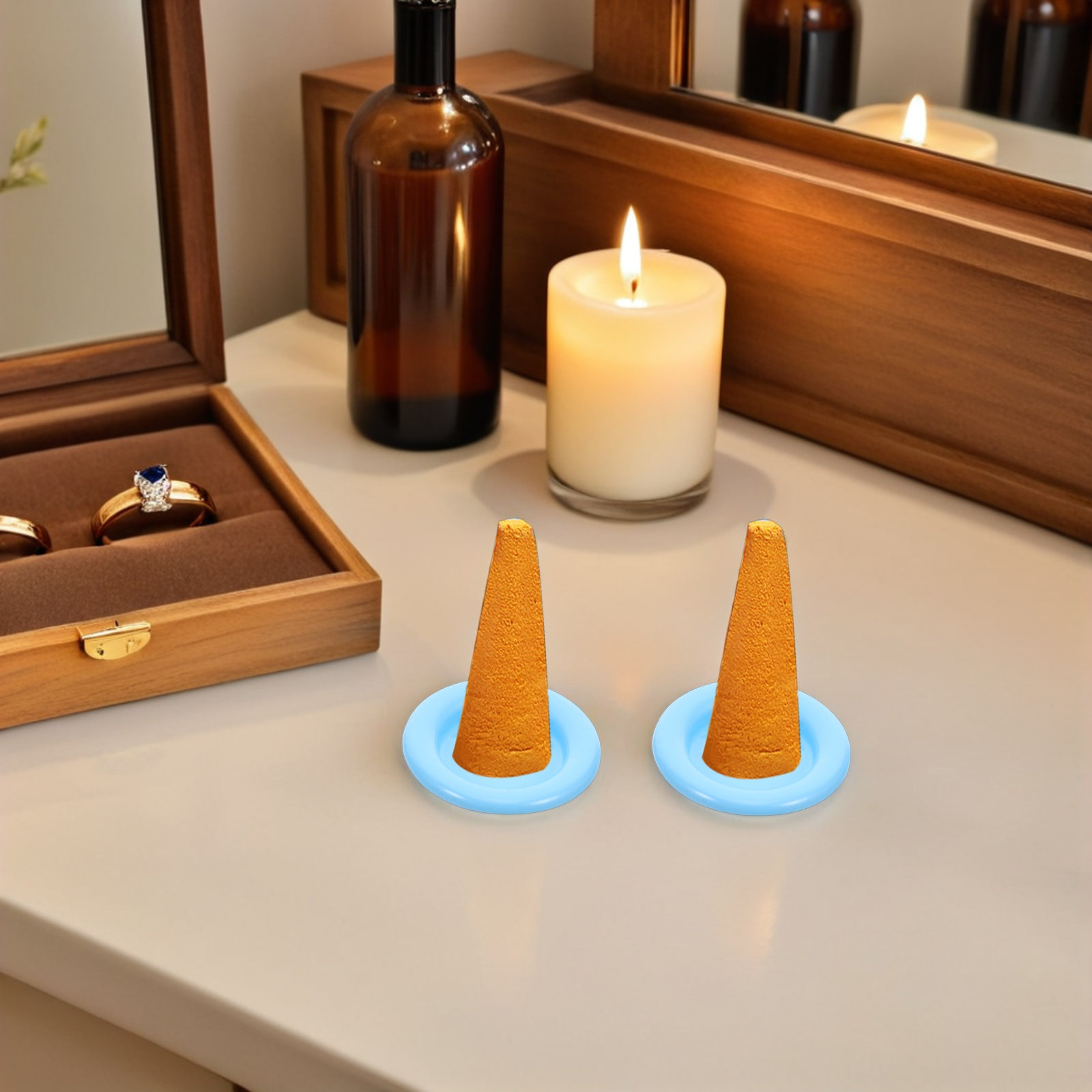 50Pcs Metal Incense Cone Burne - огляд і ціна Home Fragrance Oils For Oil Burners