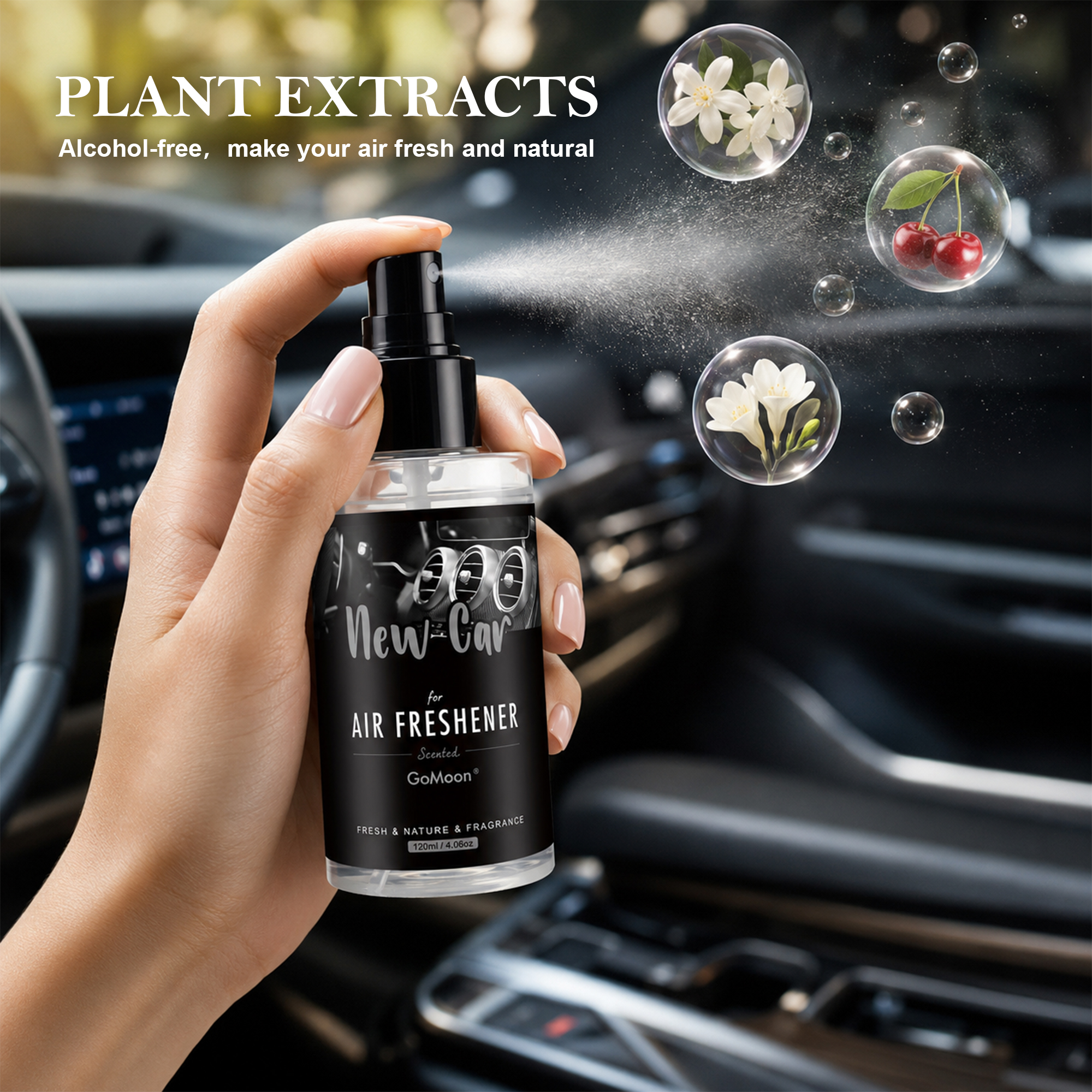 120ml/4.06oz New Car Scented P - огляд і ціна Home Fragrance Janzen