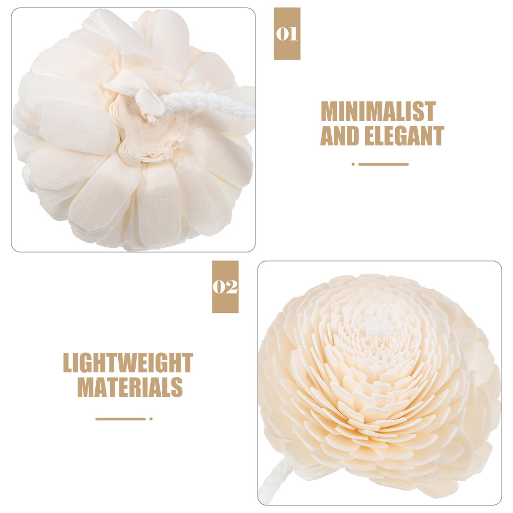 2Pcs Bendable Cotton Rope Faux - огляд і ціна Home Fragrance Flowers