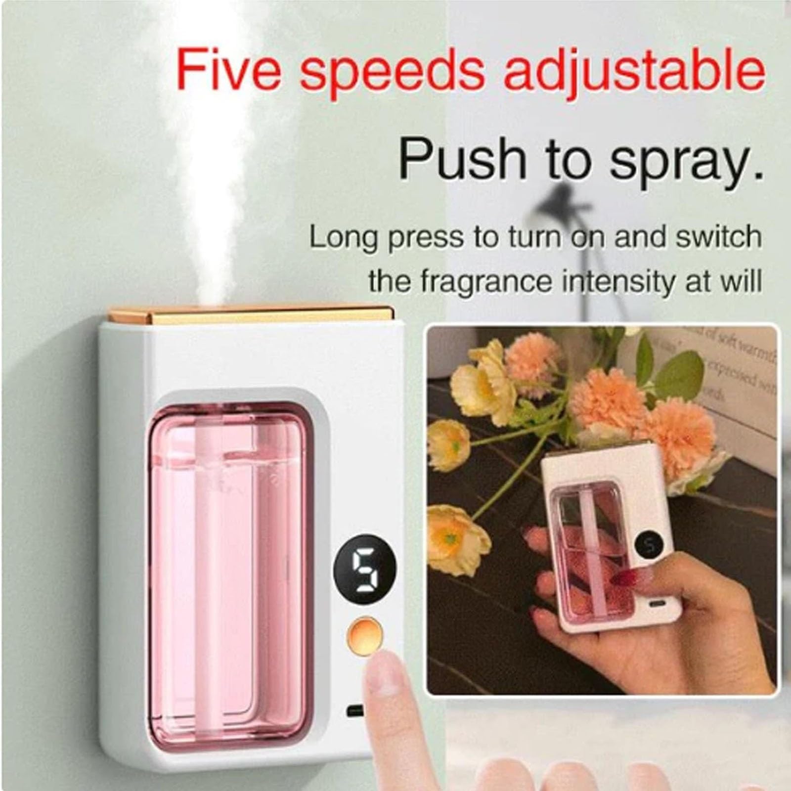 40ML Automatic Home Fragrance  - огляд і ціна Home Fragrance Flowers