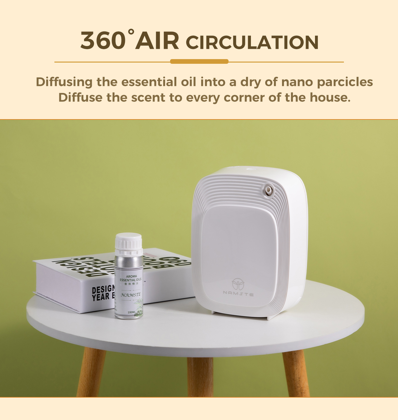 Namste 1000m³ Aroma Diffuser M - огляд і ціна Home Fragrance Flowers
