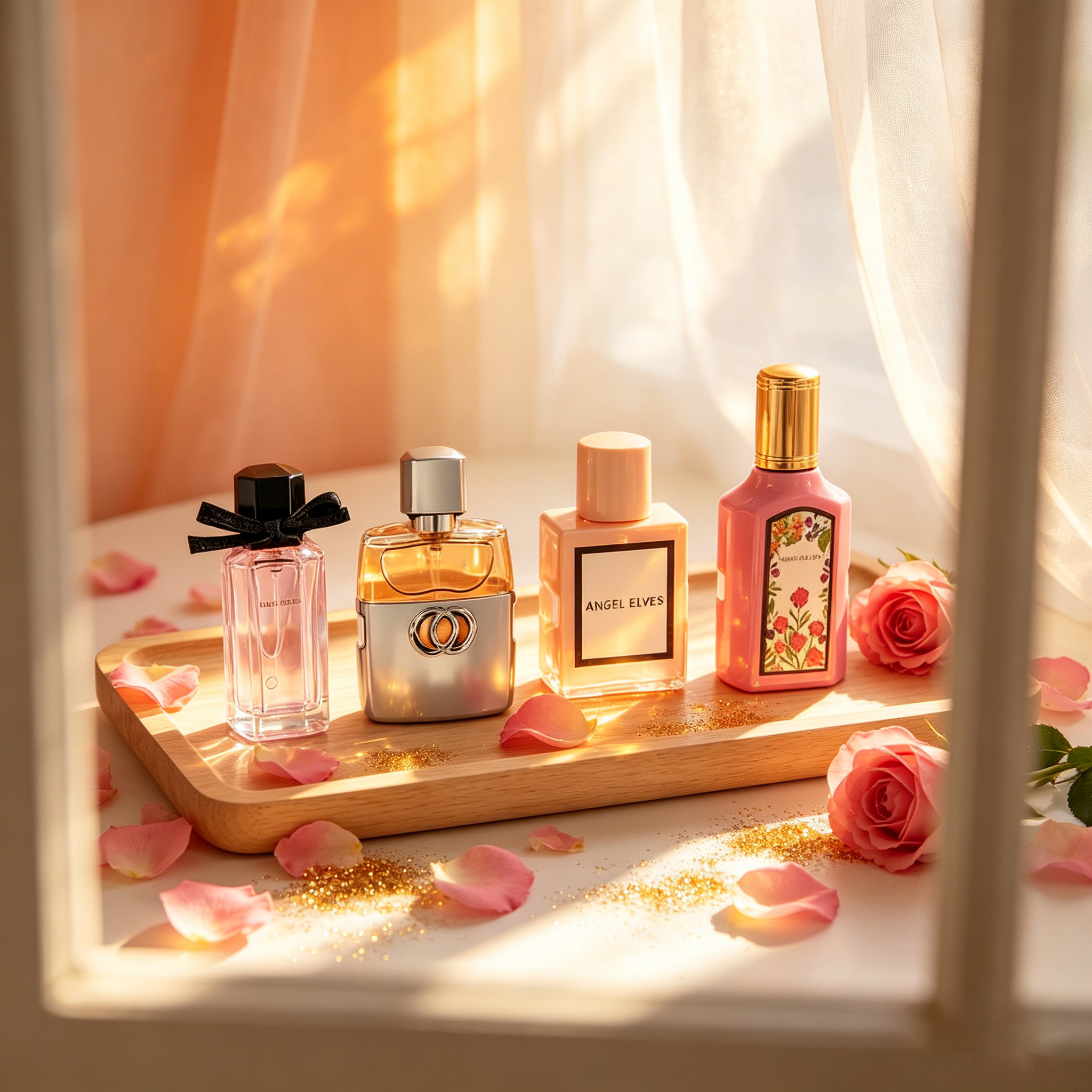 4Pcs Women Perfume Gift Set Lo - огляд і ціна Home Fragrance Gift