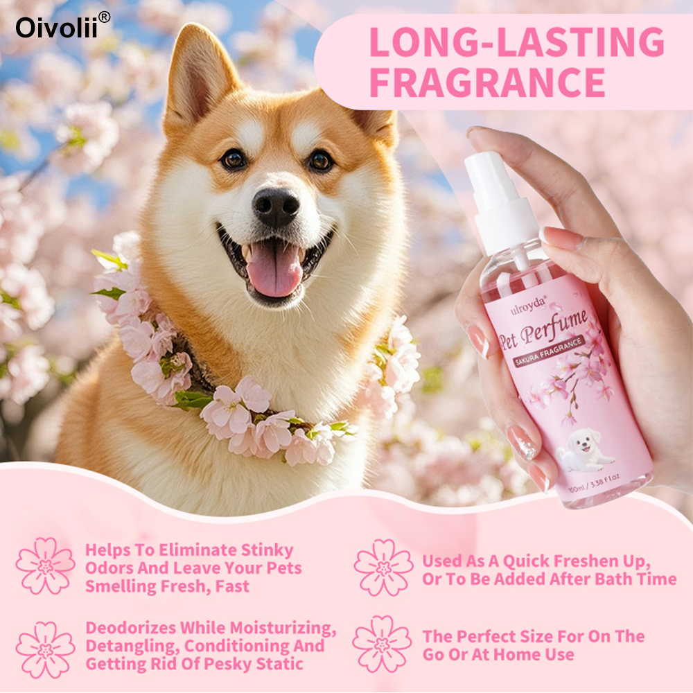 Sakura Pet Perfume Spray Long  - огляд і ціна Home Fragrance Use
