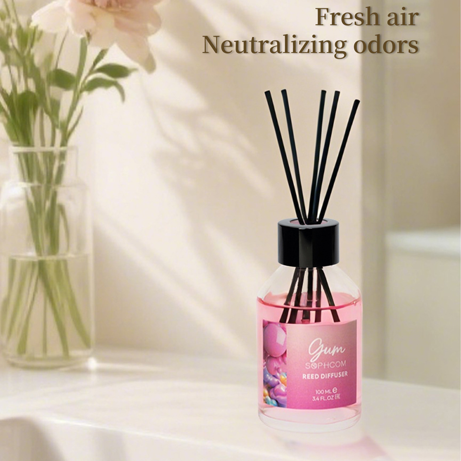 100ml Floral Fruity Reed Diffu - огляд і ціна Home Fragrance Long Lasting