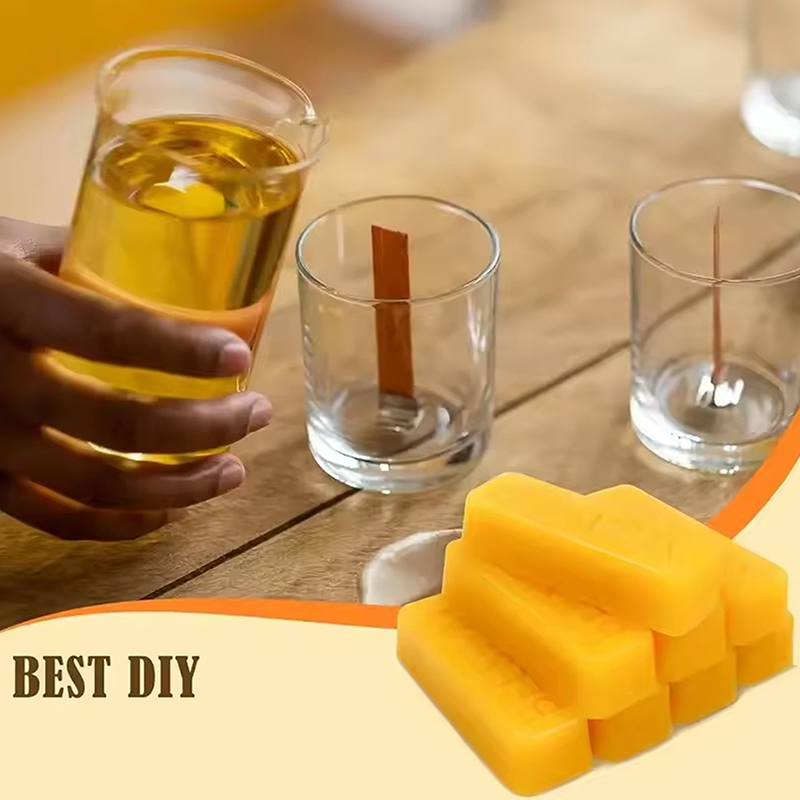 Hot Sale 4/8pcs Pure Beeswax B - огляд і ціна Beeswax Taper Candle