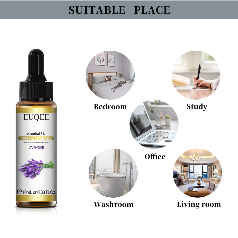 EUQEE Pure Essential Oil Lemon - огляд і ціна Home Fragrance Eucalyptus